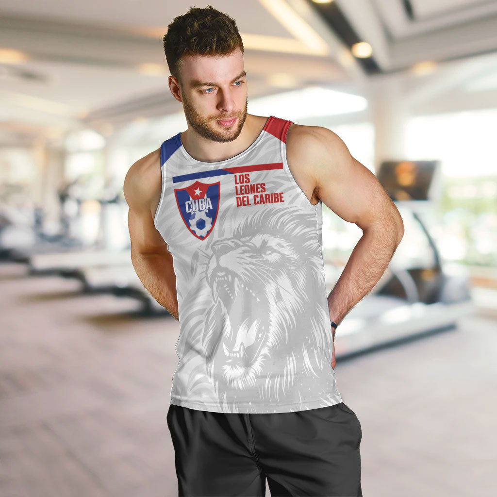 Cuba Football 2026 Custom Men Tank Top Vamos Los Leones del Caribe