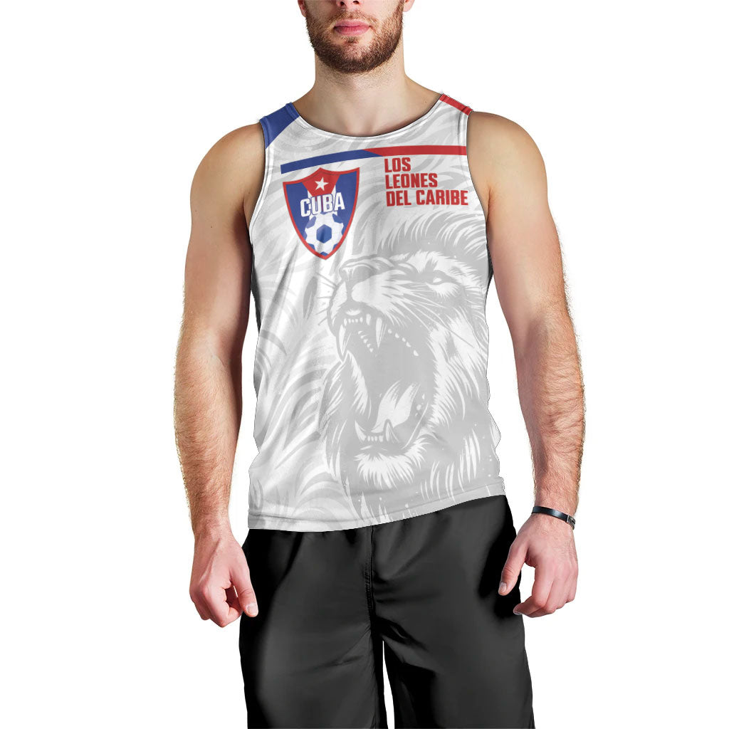 Cuba Football 2026 Custom Men Tank Top Vamos Los Leones del Caribe