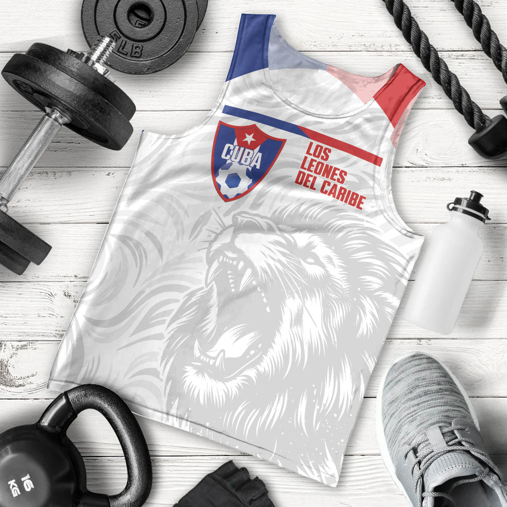 Cuba Football 2026 Custom Men Tank Top Vamos Los Leones del Caribe