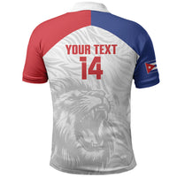 Cuba Football 2026 Custom Polo Shirt Vamos Los Leones del Caribe