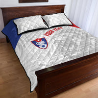 Cuba Football 2026 Custom Quilt Bed Set Vamos Los Leones del Caribe