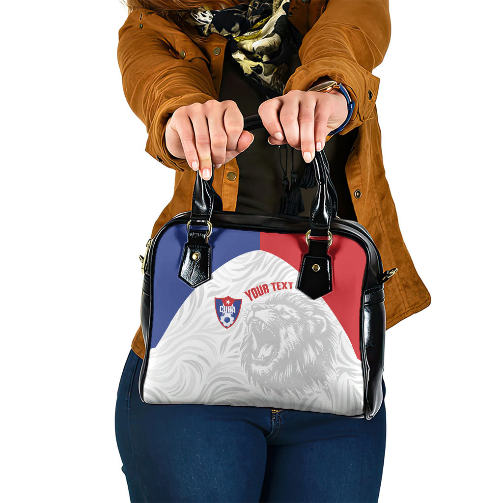 Cuba Football 2026 Custom Shoulder Handbag Vamos Los Leones del Caribe