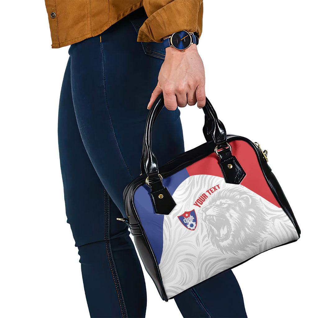 Cuba Football 2026 Custom Shoulder Handbag Vamos Los Leones del Caribe