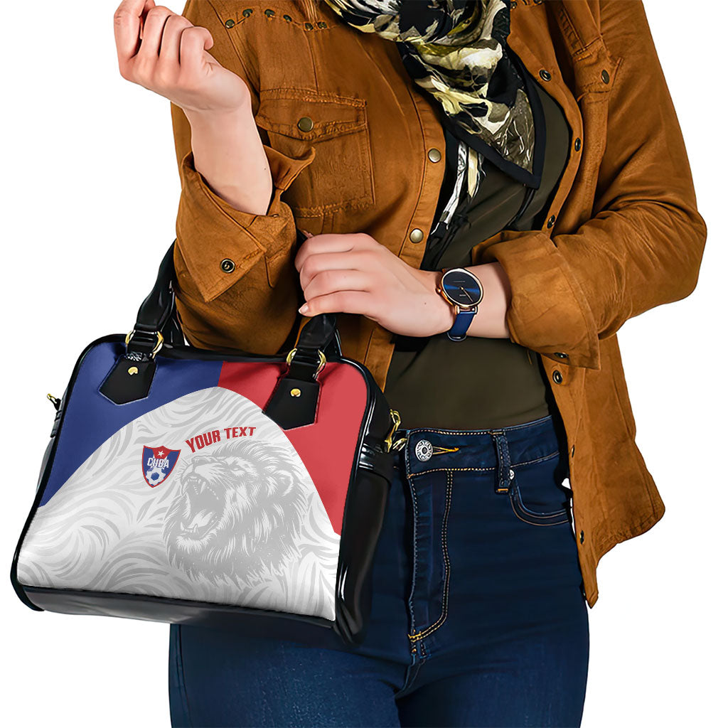 Cuba Football 2026 Custom Shoulder Handbag Vamos Los Leones del Caribe