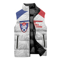 Cuba Football 2026 Custom Sleeveless Puffer Jacket Vamos Los Leones del Caribe