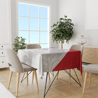 Cuba Football 2026 Custom Tablecloth Vamos Los Leones del Caribe