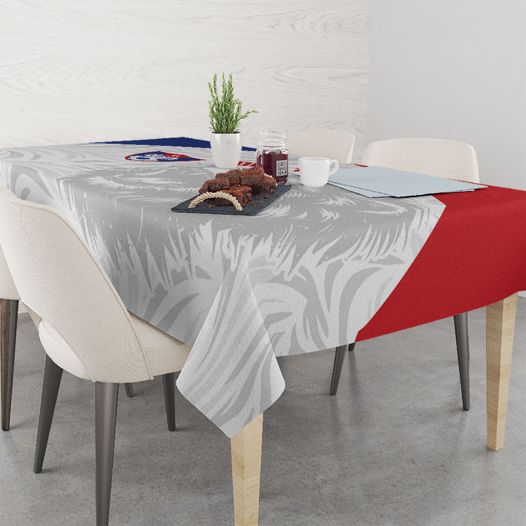 Cuba Football 2026 Custom Tablecloth Vamos Los Leones del Caribe