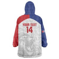 Cuba Football 2026 Custom Wearable Blanket Hoodie Vamos Los Leones del Caribe