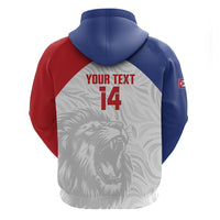 Cuba Football 2026 Custom Zip Hoodie Vamos Los Leones del Caribe