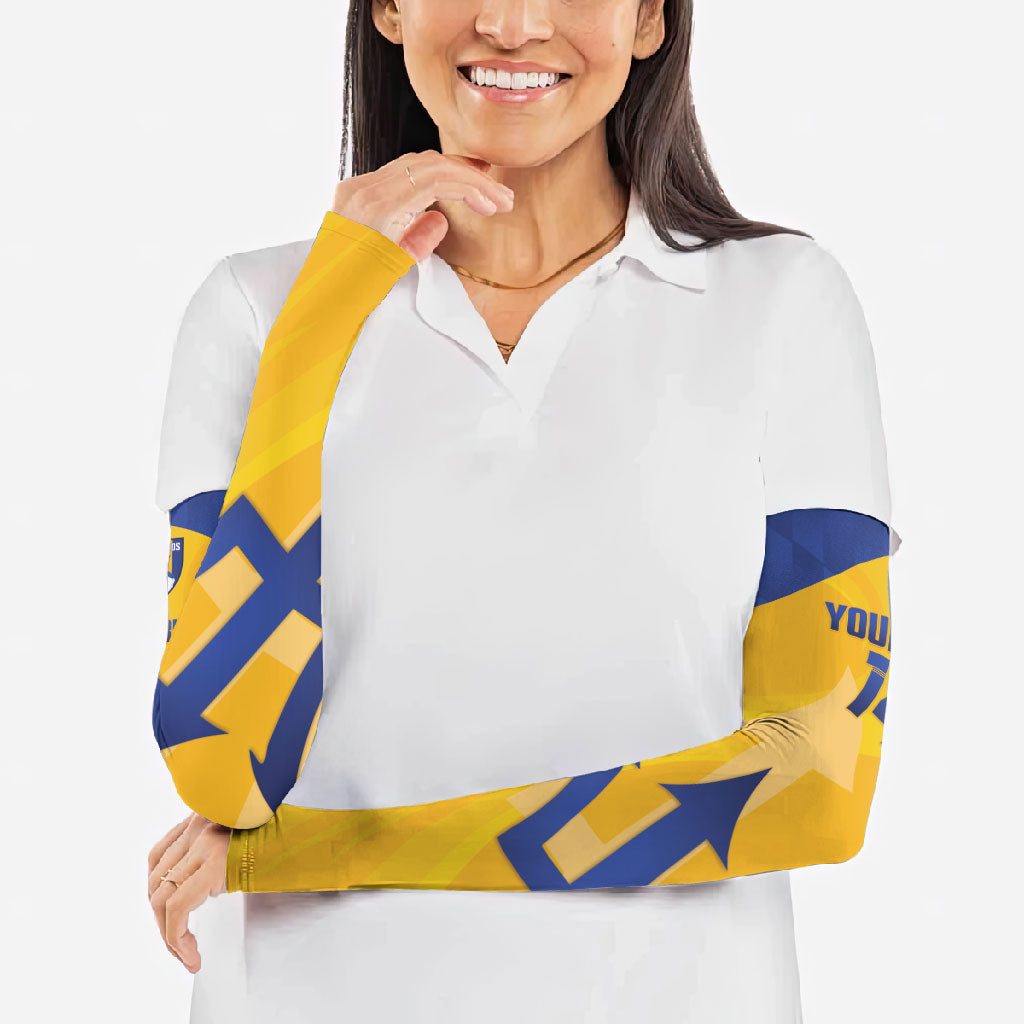 Barbados Football 2026 Custom Arm Sleeves Go Bajan Tridents