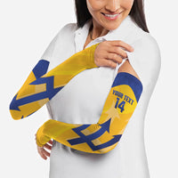 Barbados Football 2026 Custom Arm Sleeves Go Bajan Tridents
