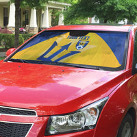 Barbados Football 2026 Custom Auto Sun Shade Go Bajan Tridents