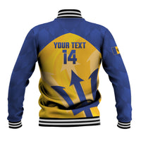 Barbados Football 2026 Custom Baseball Jacket Go Bajan Tridents