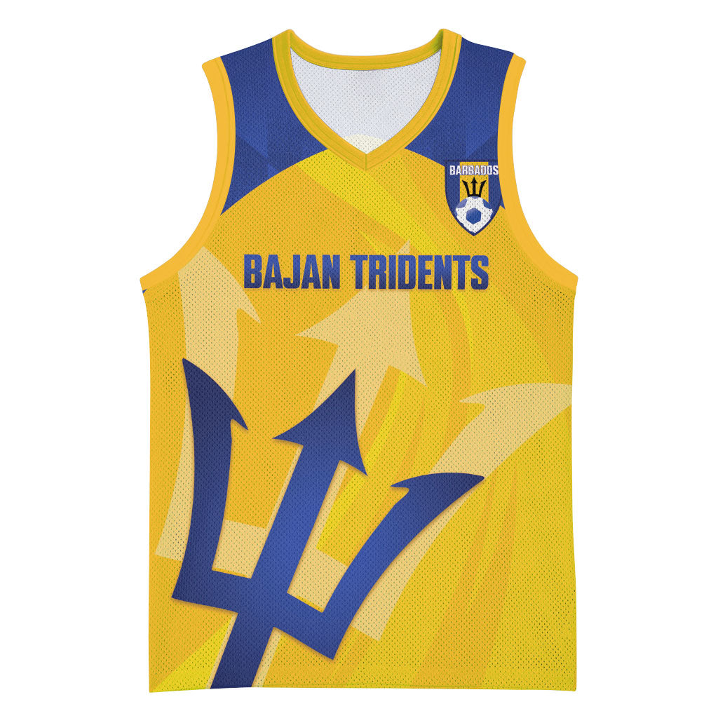 Barbados Football 2026 Custom Basketball Jersey Go Bajan Tridents