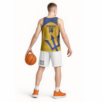 Barbados Football 2026 Custom Basketball Jersey Go Bajan Tridents