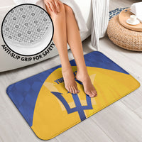 Barbados Football 2026 Custom Bathroom Set Go Bajan Tridents