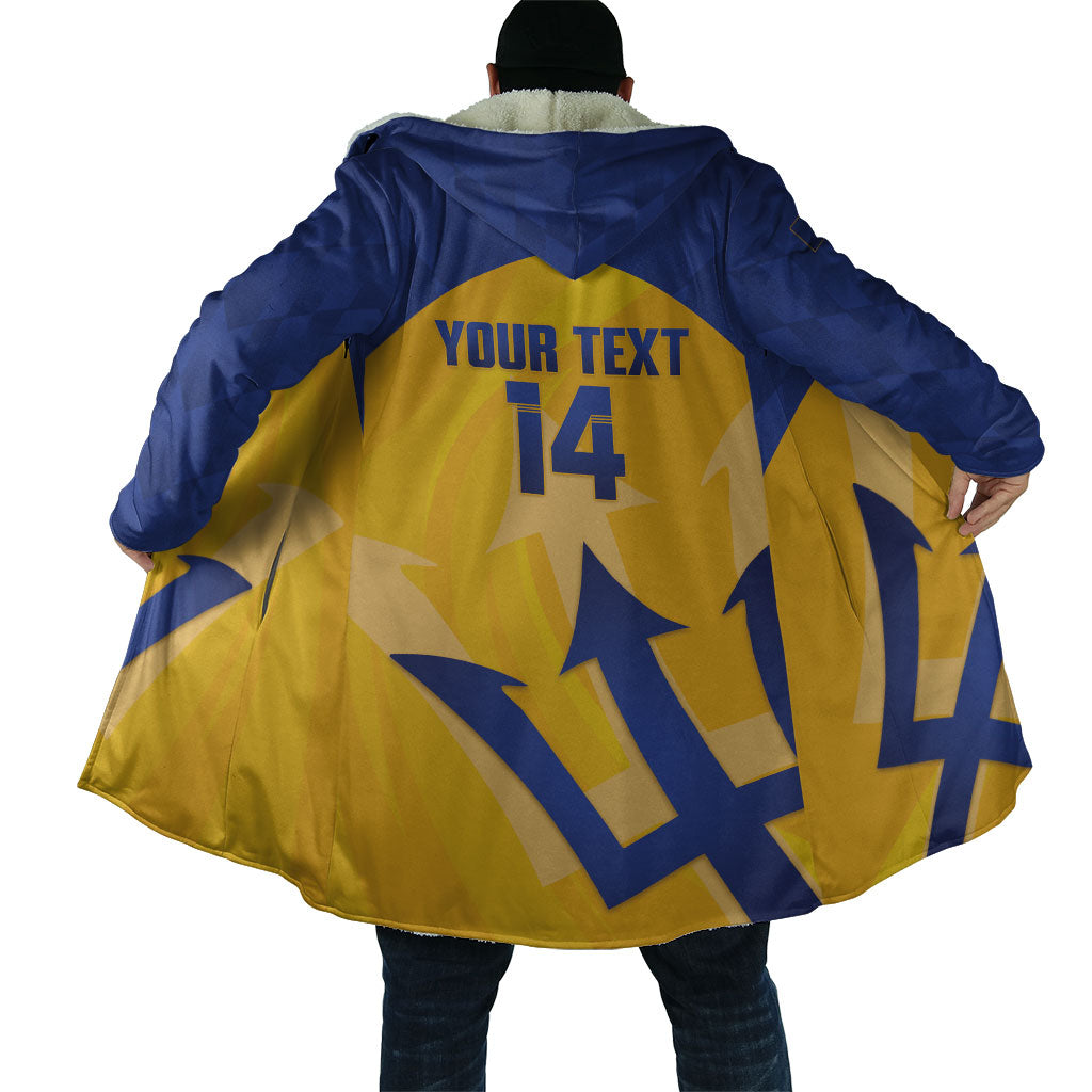 Barbados Football 2026 Custom Cloak Go Bajan Tridents