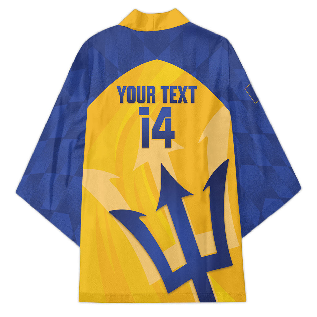 Barbados Football 2026 Custom Kimono Go Bajan Tridents