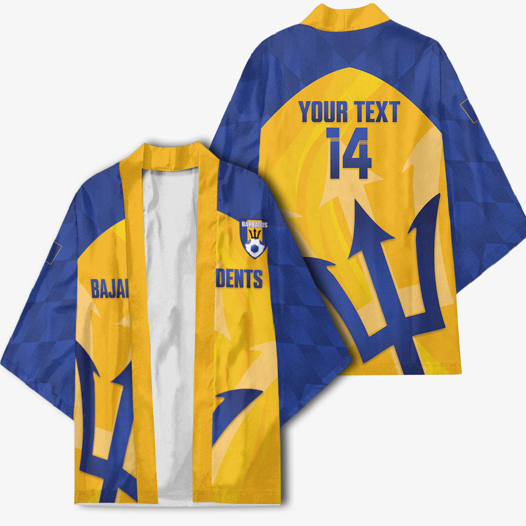 Barbados Football 2026 Custom Kimono Go Bajan Tridents