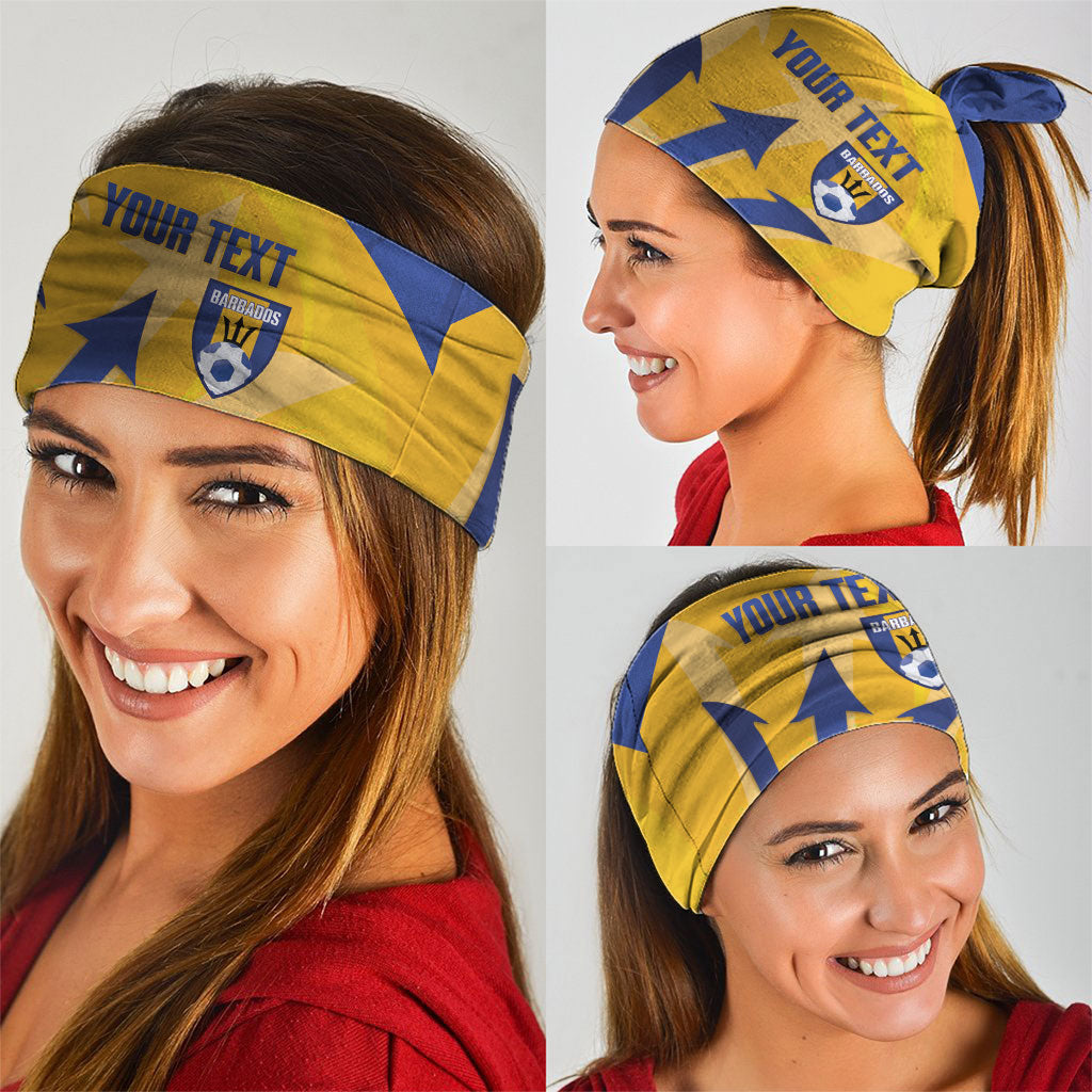 Barbados Football 2026 Custom Neck Gaiter Go Bajan Tridents