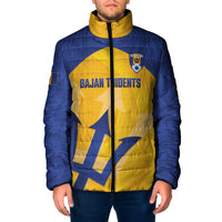 Barbados Football 2026 Custom Padded Jacket Go Bajan Tridents