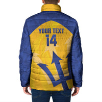 Barbados Football 2026 Custom Padded Jacket Go Bajan Tridents