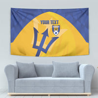 Barbados Football 2026 Custom Tapestry Go Bajan Tridents