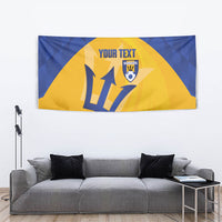 Barbados Football 2026 Custom Tapestry Go Bajan Tridents