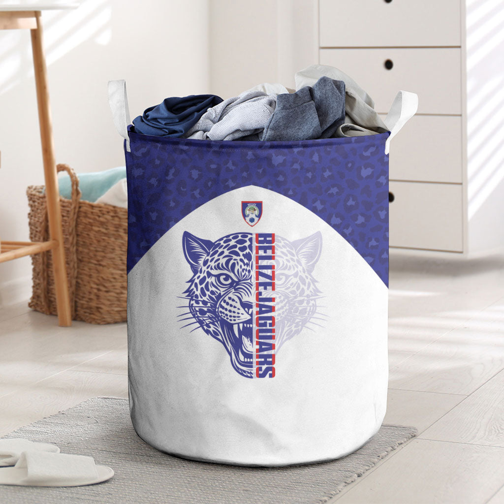 Belize Football 2026 Laundry Basket Go Jaguars