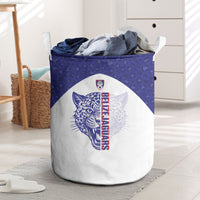 Belize Football 2026 Laundry Basket Go Jaguars