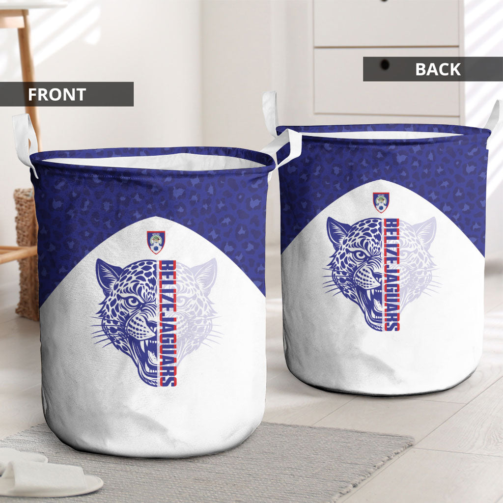 Belize Football 2026 Laundry Basket Go Jaguars