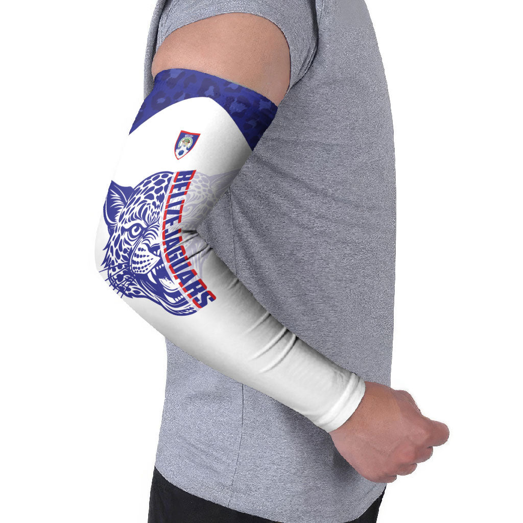 Belize Football 2026 Custom Arm Sleeves Go Jaguars