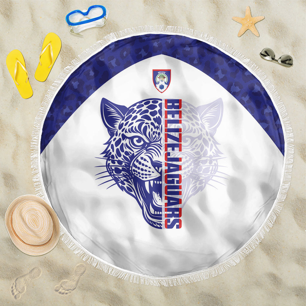Belize Football 2026 Beach Blanket Go Jaguars