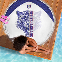 Belize Football 2026 Beach Blanket Go Jaguars