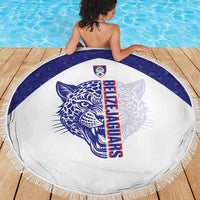 Belize Football 2026 Beach Blanket Go Jaguars