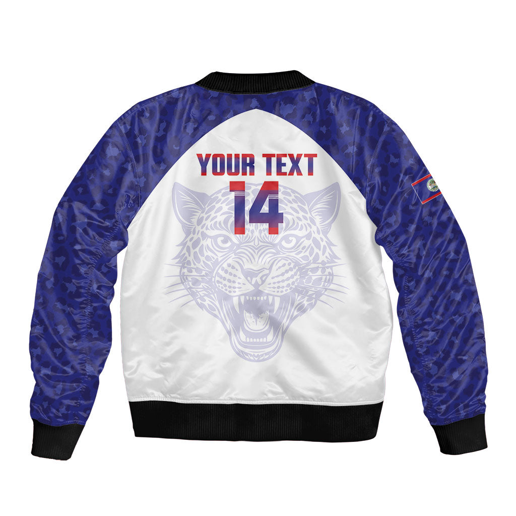 Belize Football 2026 Custom Bomber Jacket Go Jaguars
