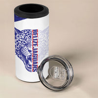 Belize Football 2026 Custom 4 in 1 Can Cooler Tumbler Go Jaguars