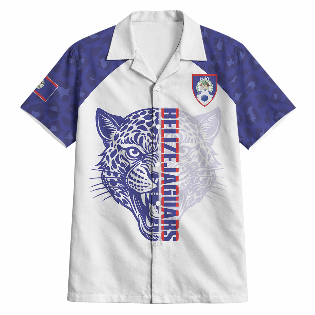 Belize Football 2026 Custom Hawaiian Shirt Go Jaguars