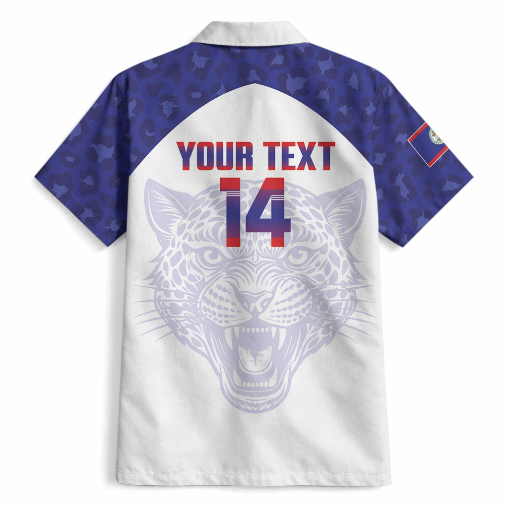 Belize Football 2026 Custom Hawaiian Shirt Go Jaguars