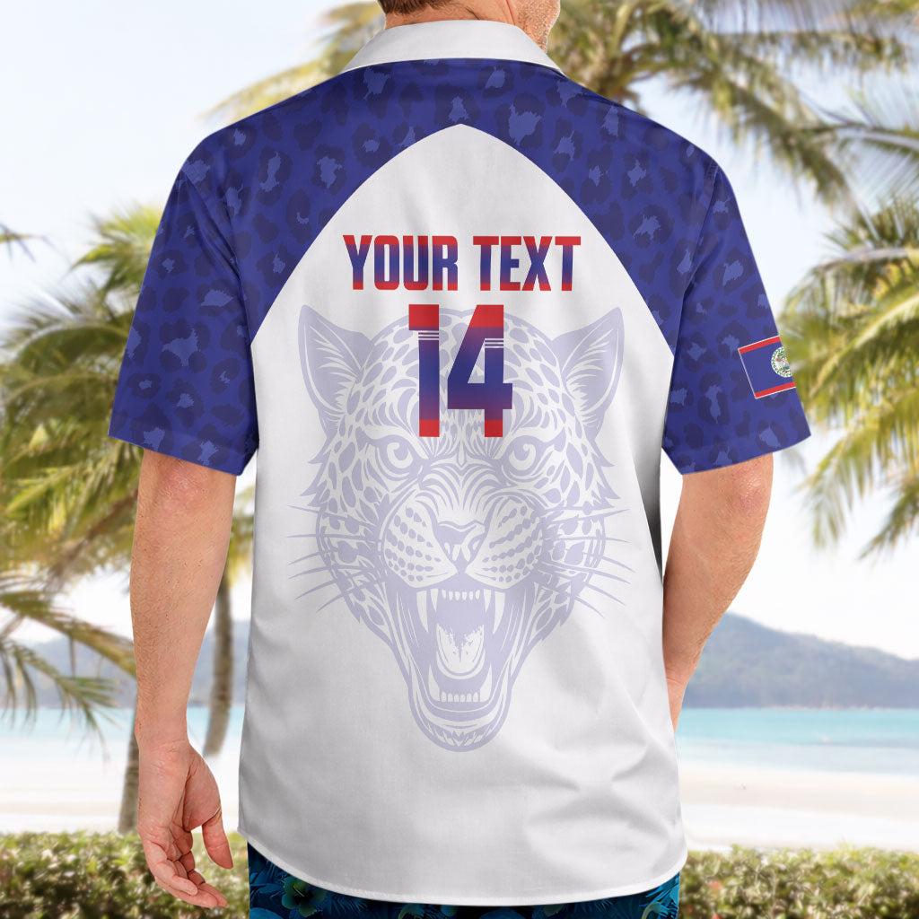 Belize Football 2026 Custom Hawaiian Shirt Go Jaguars