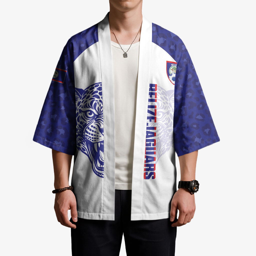 Belize Football 2026 Custom Kimono Go Jaguars