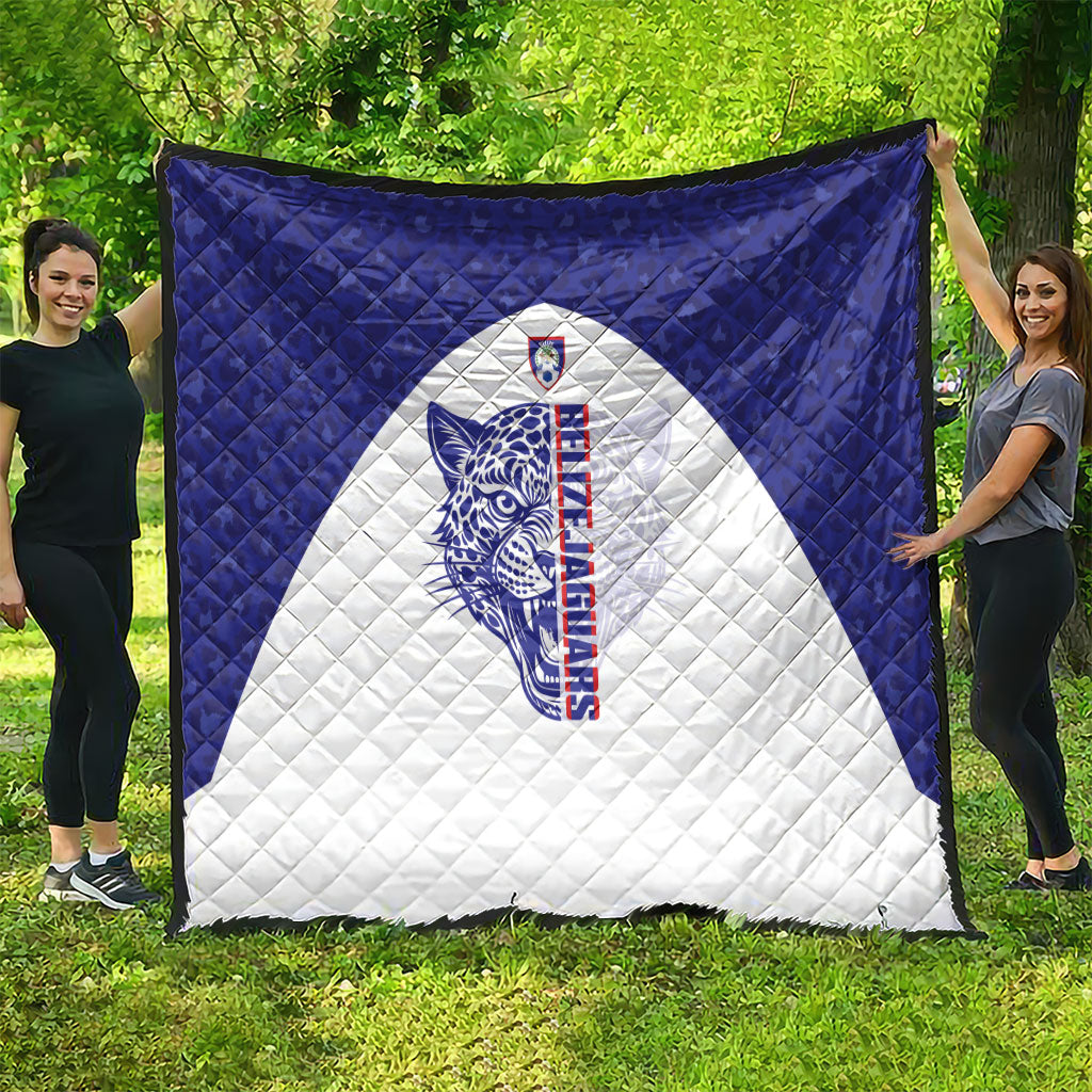 Belize Football 2026 Quilt Go Jaguars