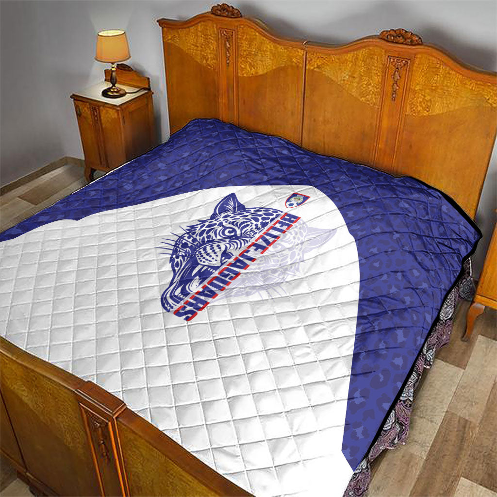 Belize Football 2026 Quilt Go Jaguars