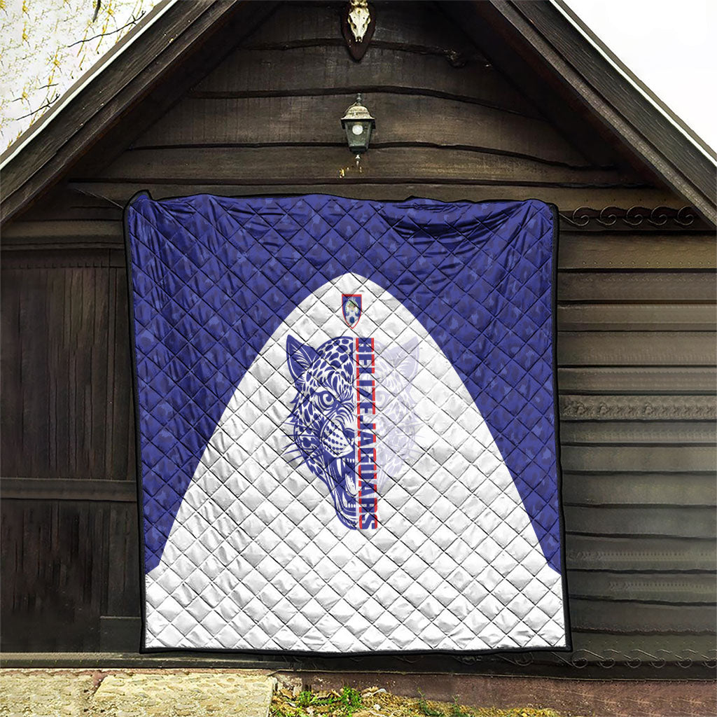 Belize Football 2026 Quilt Go Jaguars