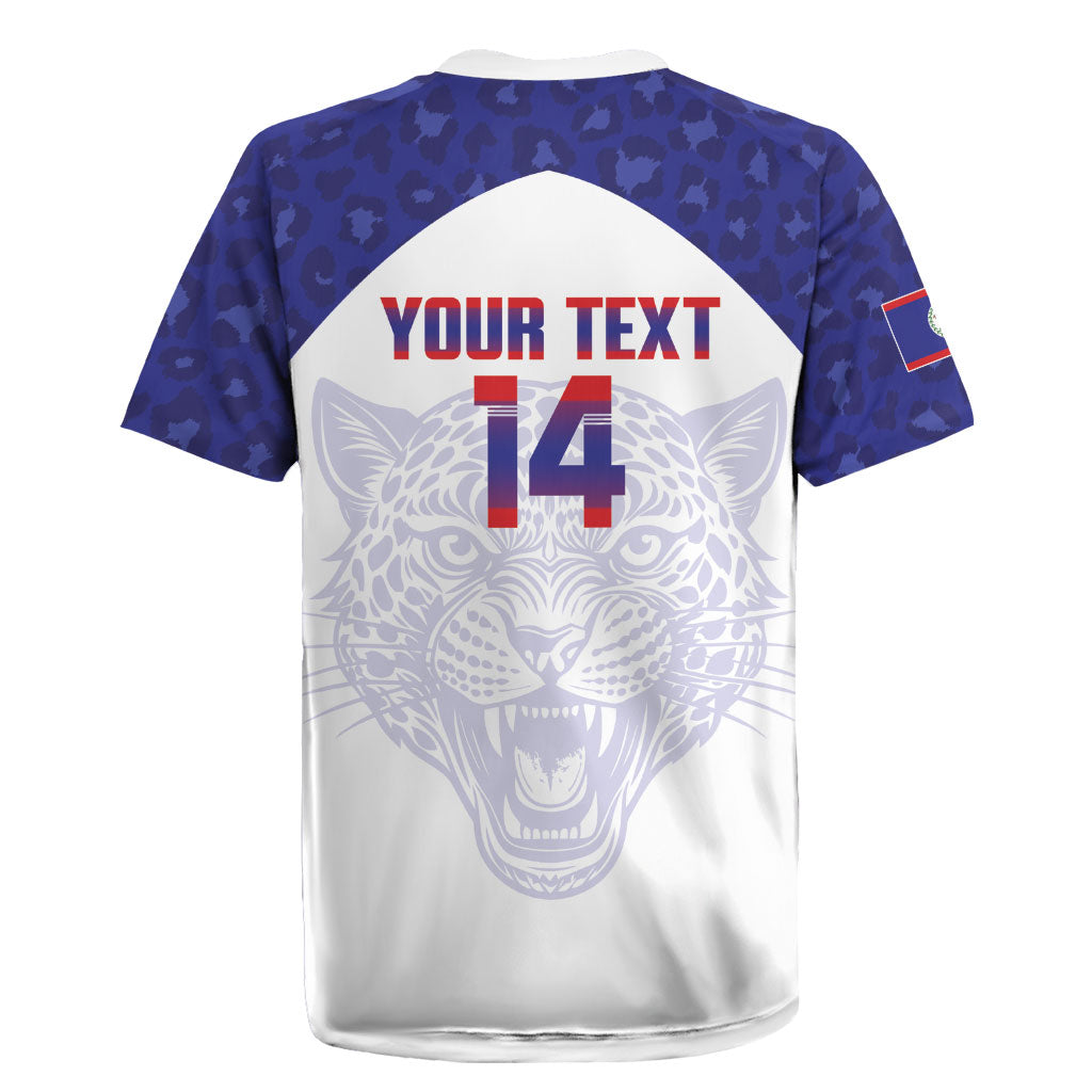 Belize Football 2026 Custom Rugby Jersey Go Jaguars