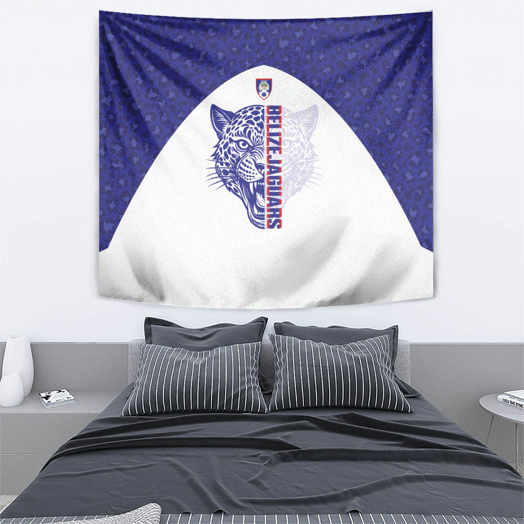 Belize Football 2026 Tapestry Go Jaguars