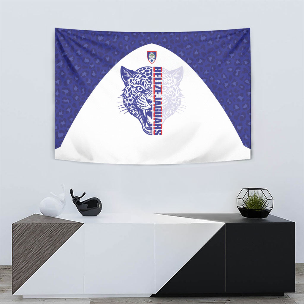 Belize Football 2026 Tapestry Go Jaguars