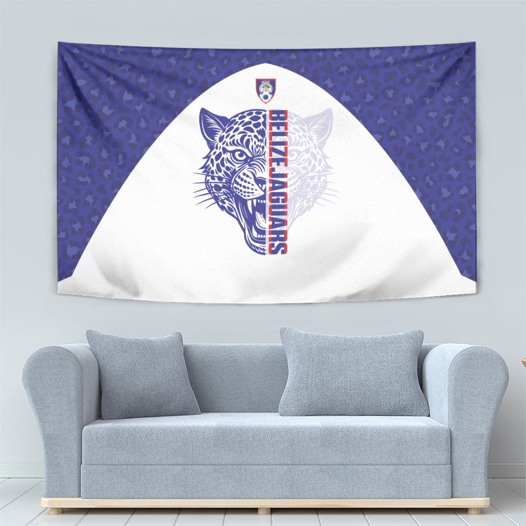 Belize Football 2026 Tapestry Go Jaguars