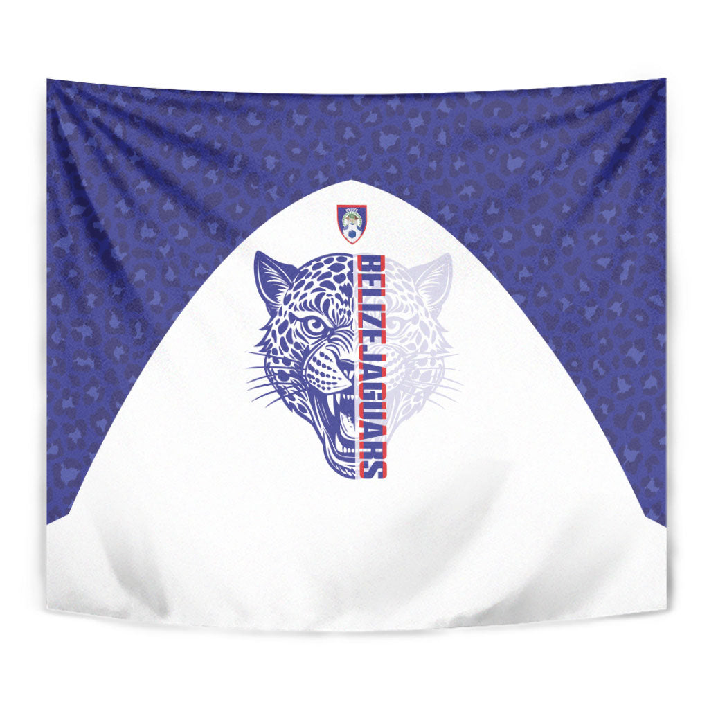 Belize Football 2026 Tapestry Go Jaguars