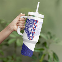 Belize Football 2026 Custom Tumbler With Handle Go Jaguars
